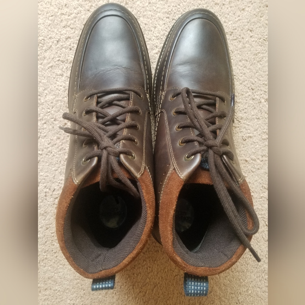 Nunn Bush Brown Leather Boots 11W
